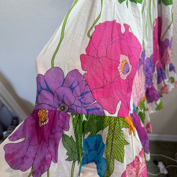 Mille Kiki Floral Print Off the Shoulder Minidress - Picture 7 of 8